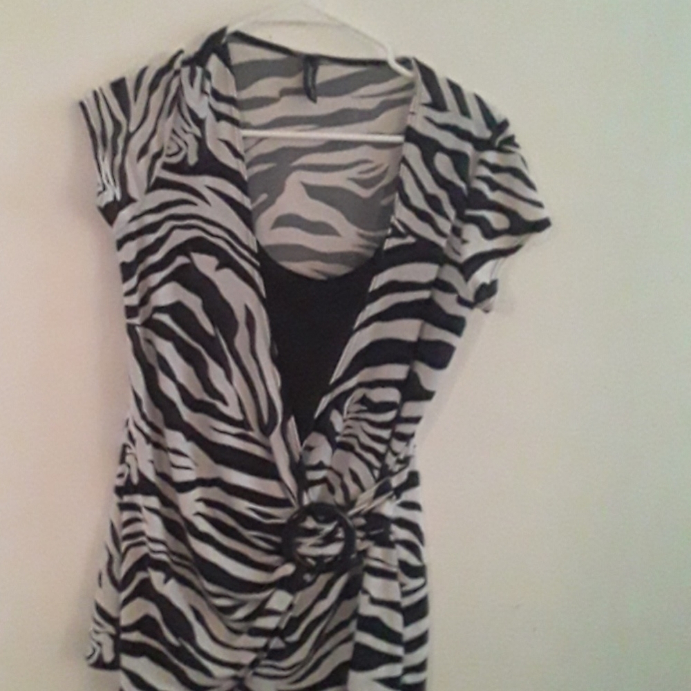 Animal Print Blouse